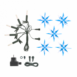blau/weiß
